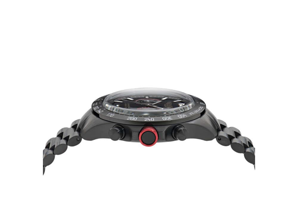 Reloj de Cuarzo Aston Martin Icon SPT, Negro, 44 mm, Cronógrafo, MTIS1F504