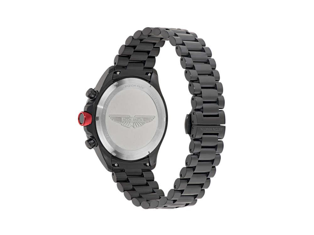 Reloj de Cuarzo Aston Martin Icon SPT, Negro, 44 mm, Cronógrafo, MTIS1F504