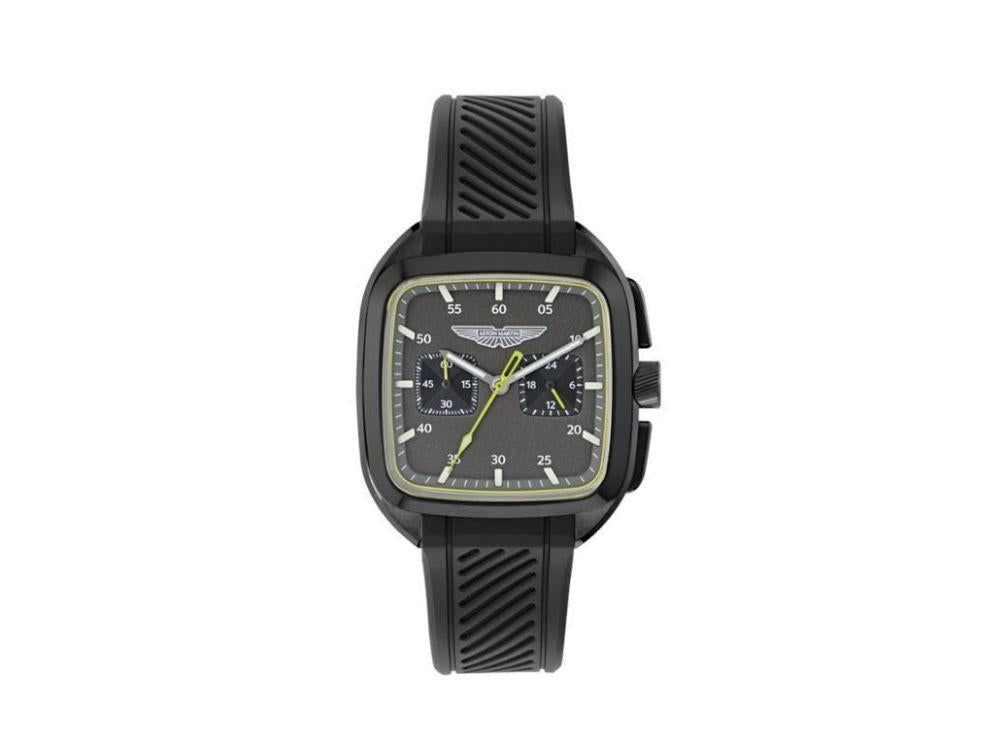Reloj de Cuarzo Aston Martin Icon ULT, Acero reciclado, Negro, 40 mm,  MTIU1S605