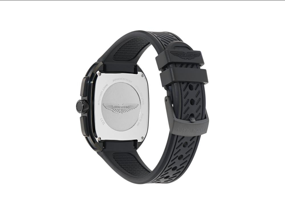 Reloj de Cuarzo Aston Martin Icon ULT, Acero reciclado, Negro, 40 mm,  MTIU1S605