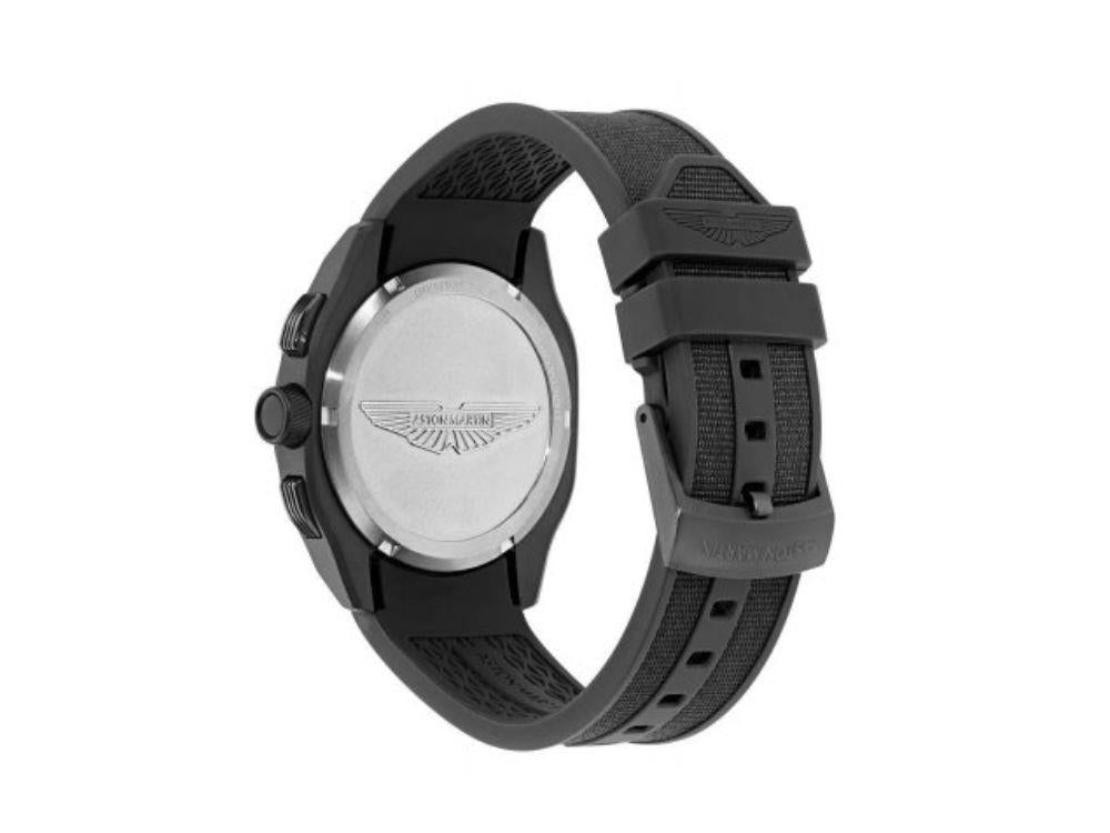 Reloj de Cuarzo Aston Martin CRT Thrill, Negro, 42 mm, MTRC1S601
