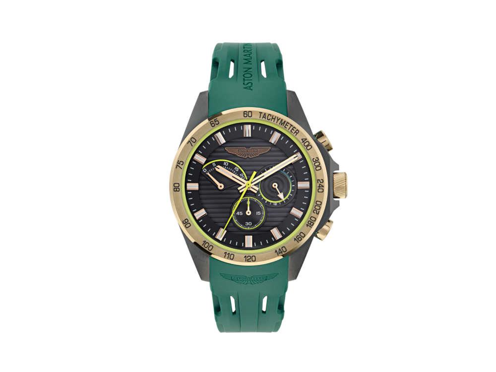 Reloj de Cuarzo Aston Martin Thrill HLC, Negro, 44 mm, Cronógrafo, MTRH1F501