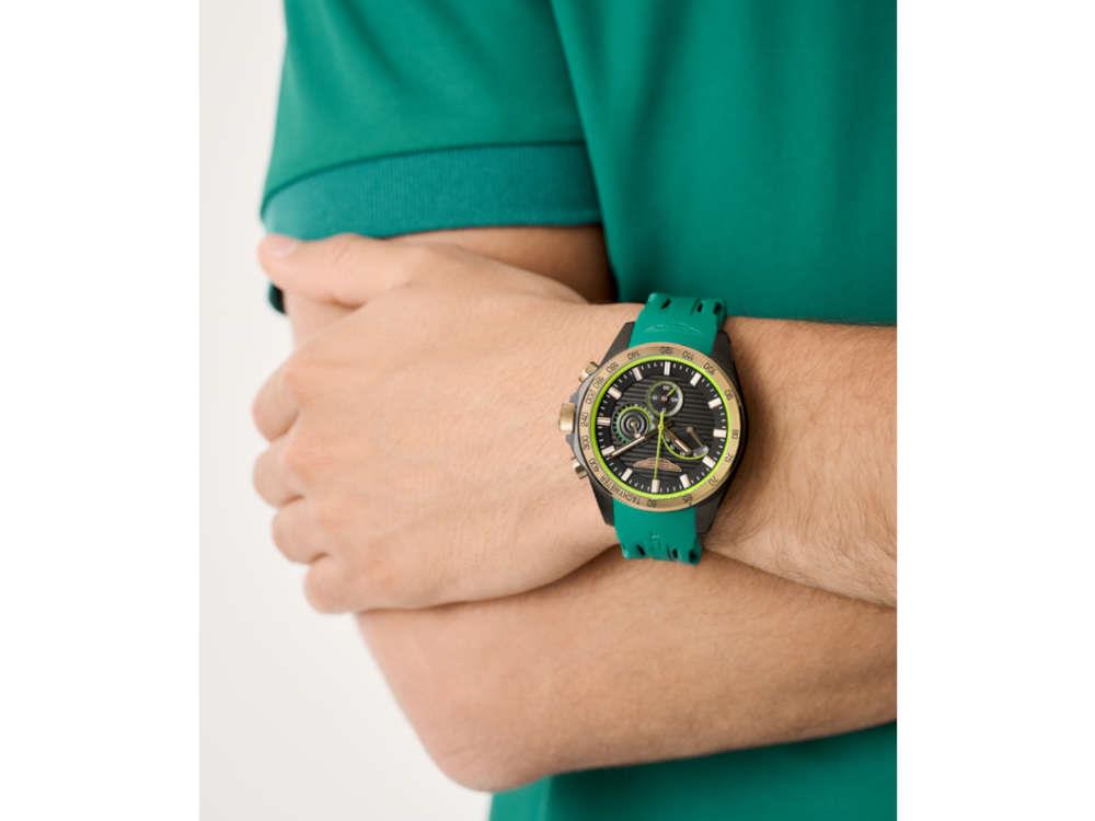 Reloj de Cuarzo Aston Martin Thrill HLC, Negro, 44 mm, Cronógrafo, MTRH1F501