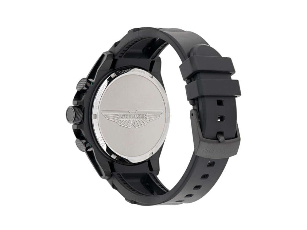 Reloj de Cuarzo Aston Martin Thrill HLC, Negro, 44 mm, Cronógrafo, MTRH1F503