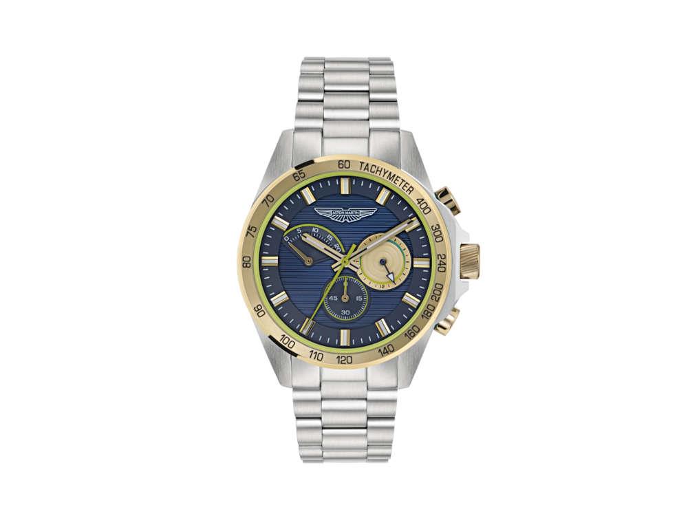 Reloj de Cuarzo Aston Martin Thrill HLC, Azul, 44 mm, Cronógrafo, MTRH1F505