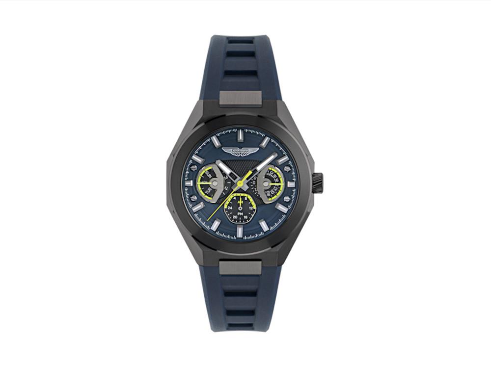 Reloj de Cuarzo Aston Martin TKS Thrill, Azul, 42 mm, MTRI1F501