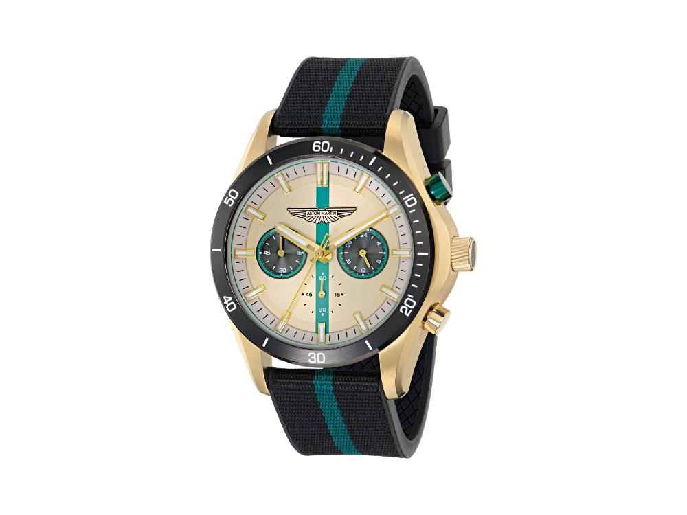 Reloj de Cuarzo Aston Martin Thrill CLP, 45 mm, Cronógrafo, MTRL1F601