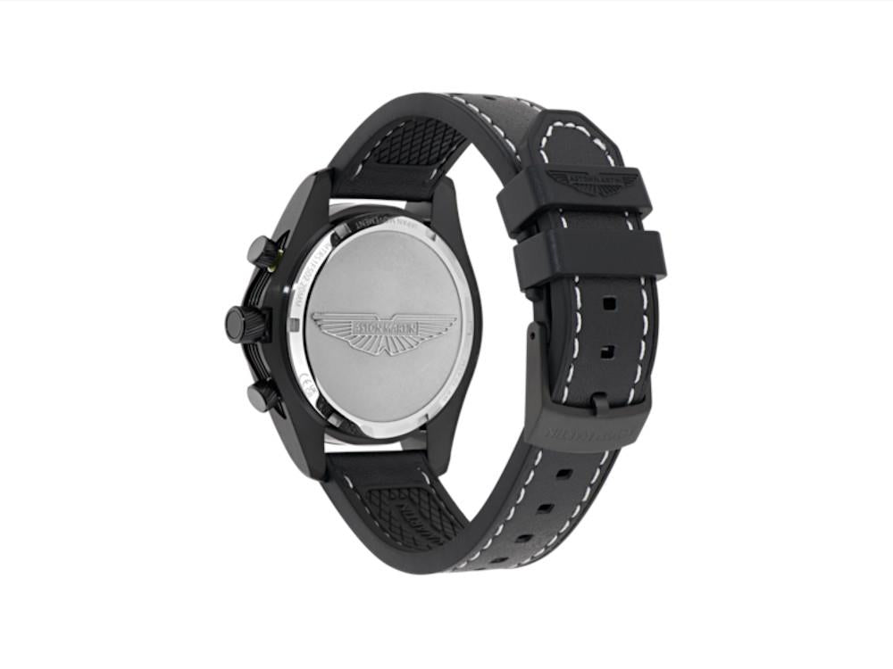 Reloj de Cuarzo Aston Martin SGT Thrill, Negro, 42 mm, Cronógrafo, MTRS1F502