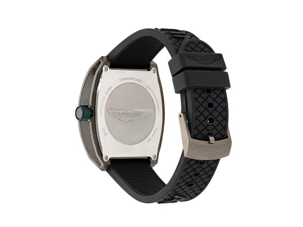 Reloj de Cuarzo Aston Martin Thrill TRG, Titanio, Negro, 41 mm, MTRT2F601