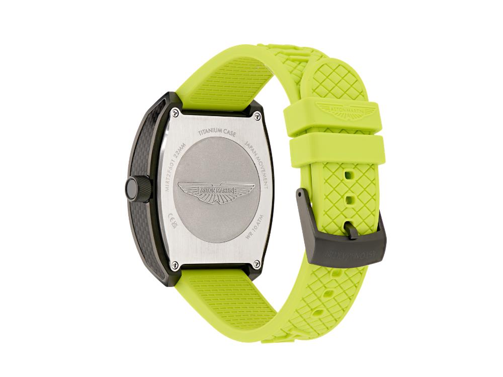 Reloj de Cuarzo Aston Martin Thrill TRG, Titanio, Negro, 41 mm, MTRT2F603