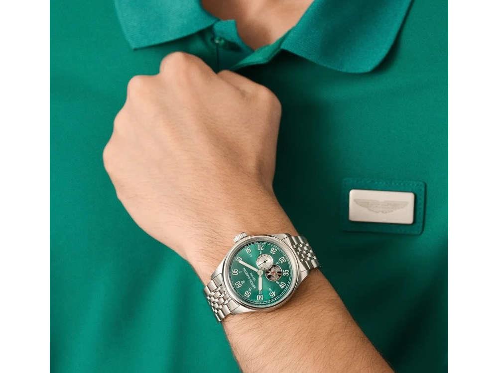 Reloj Automático Aston Martin Timeless TS1, Verde, 41 mm, MTTS1F504