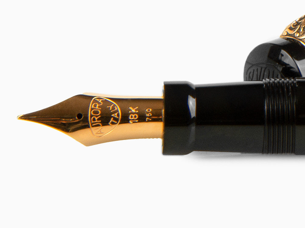 Pluma Estilográfica Aurora Internazionale Limited Edition, Negra,19A-N
