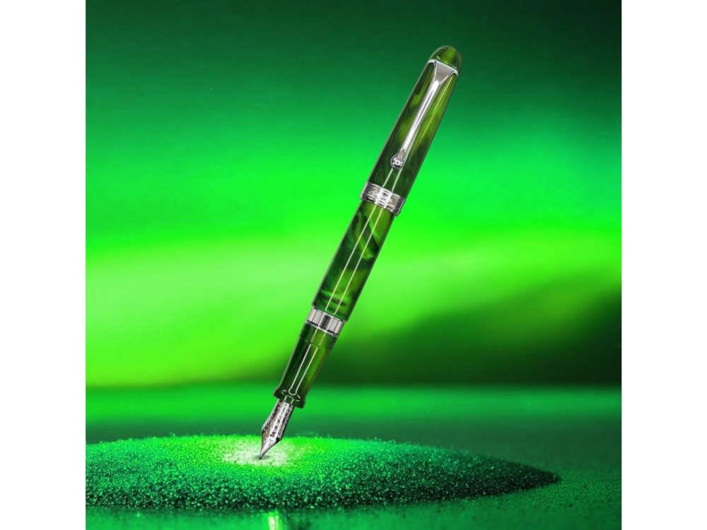 Pluma Estilográfica Aurora 88 Polare, Verde, Edición Limitada, 888-AUP
