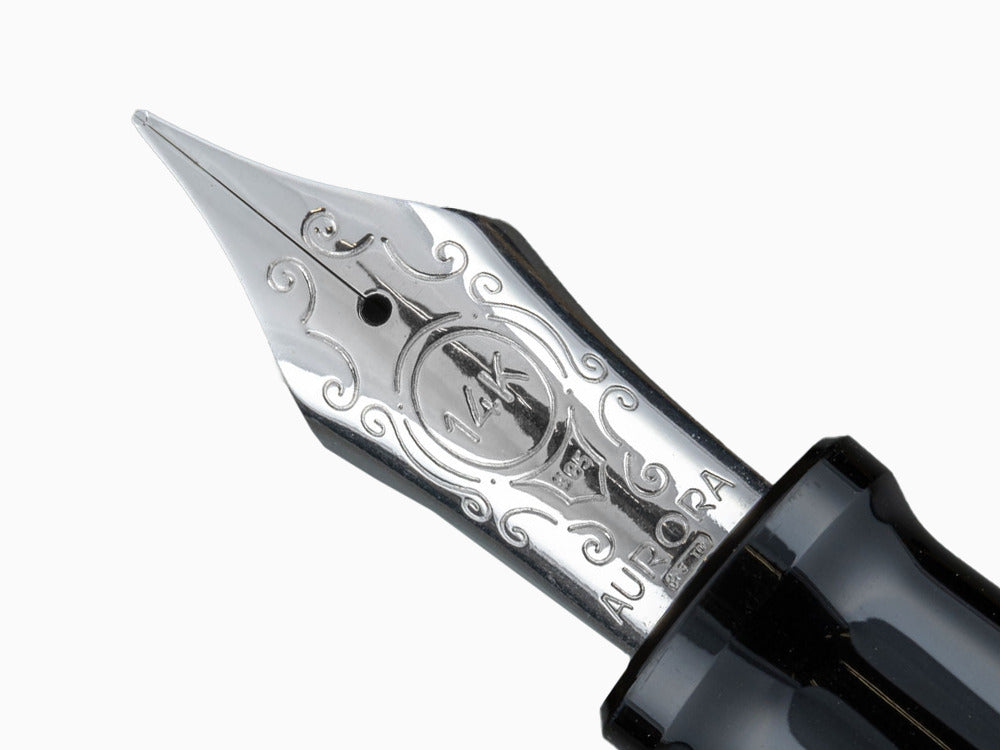 Pluma Estilográfica Aurora Optima, Auroloide, Burdeos, 996-CX