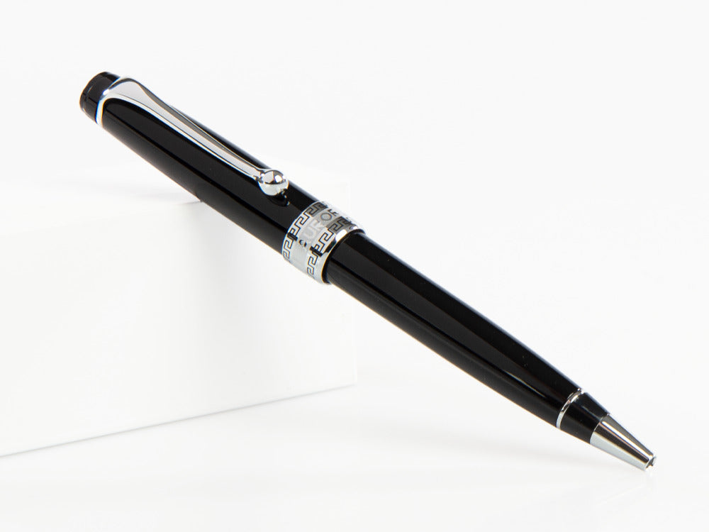 Bolígrafo Aurora Optima, Resina, Adornos Cromados, 998-CN