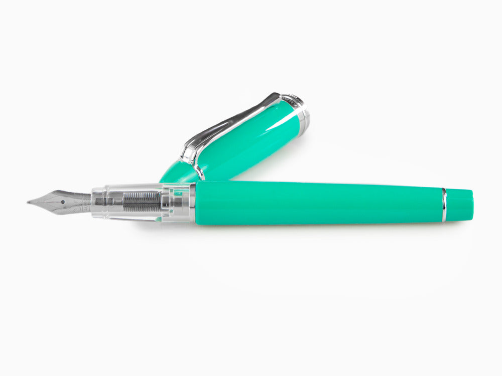 Pluma Estilográfica Aurora Ipsilon Demo Colors INTUITIVO, Azul, B09-CVS