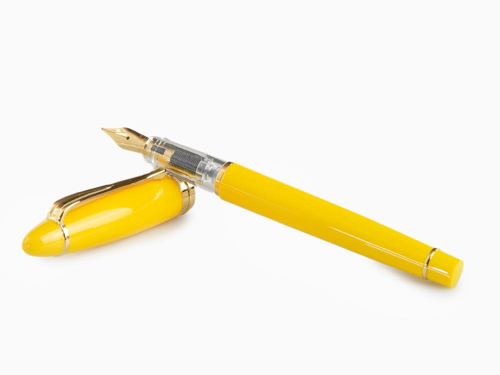 Estilográfica Aurora Ipsilon Demo colors OTTIMISTA,  Amarillo, B09-DY
