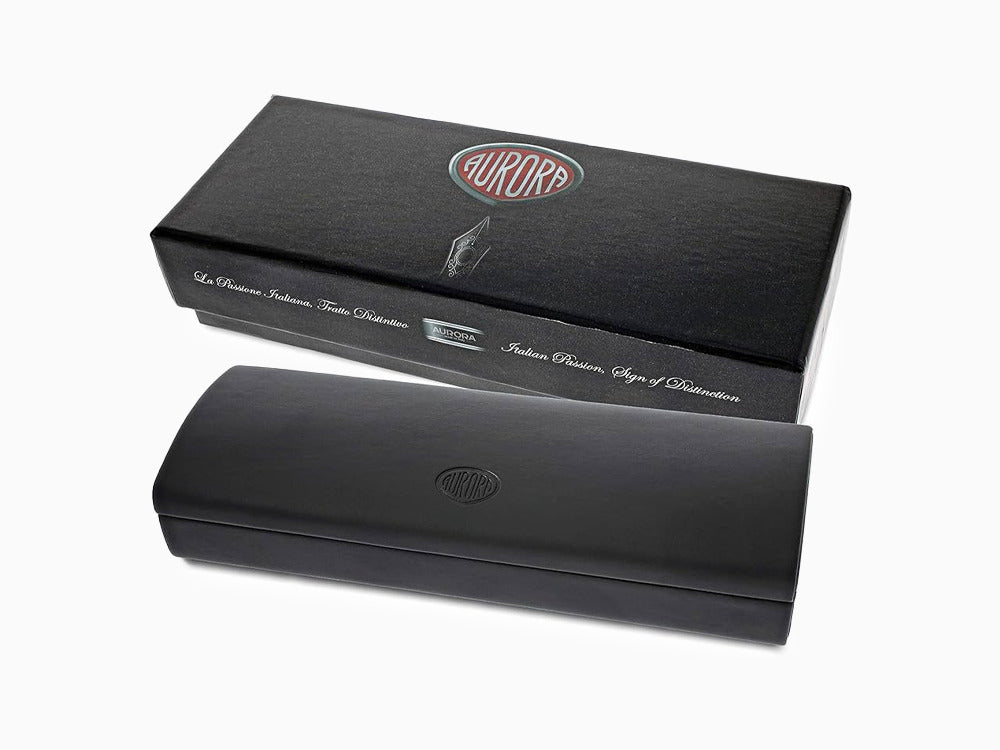 Estilográfica Aurora Ipsilon Blue Night, Laca, Azul, Cromo, B13-CB