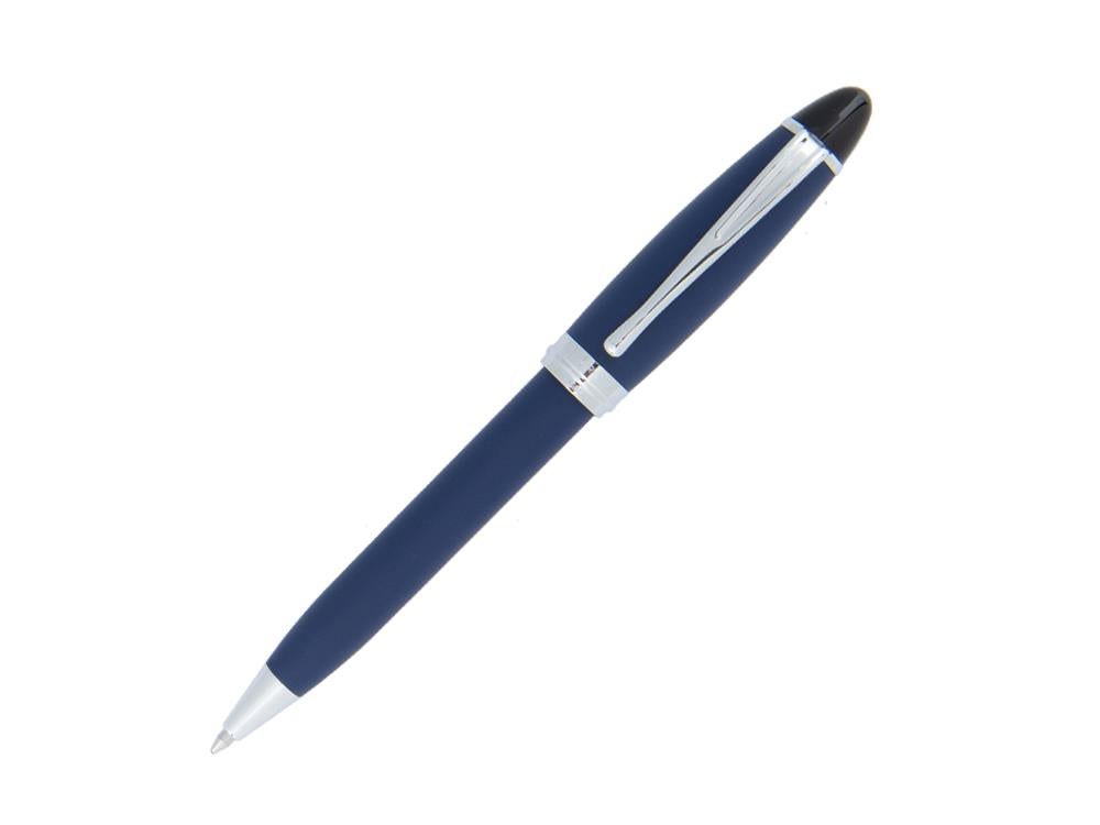 Bolígrafo Aurora Ipsilon, Resina, Adornos Cromados, Azul, B30-BP