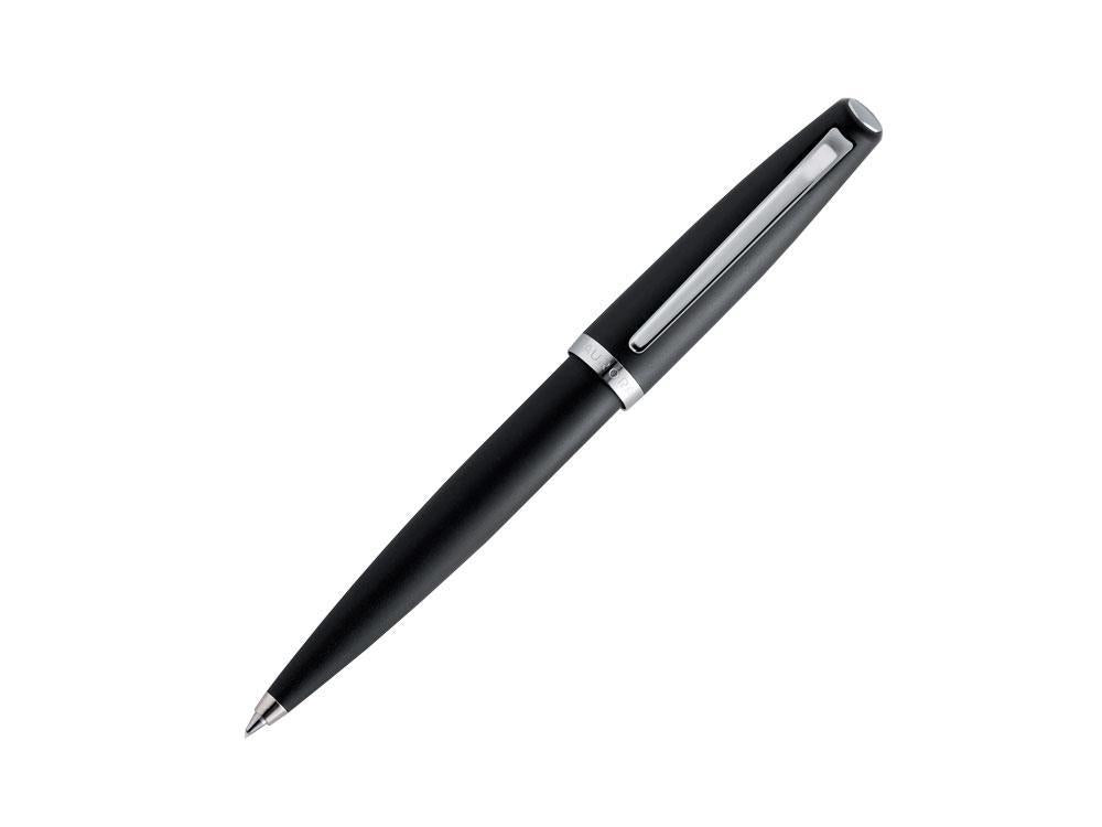 Bolígrafo Aurora Style, Resina, Adornos cromados, Negro Mate, E40-N