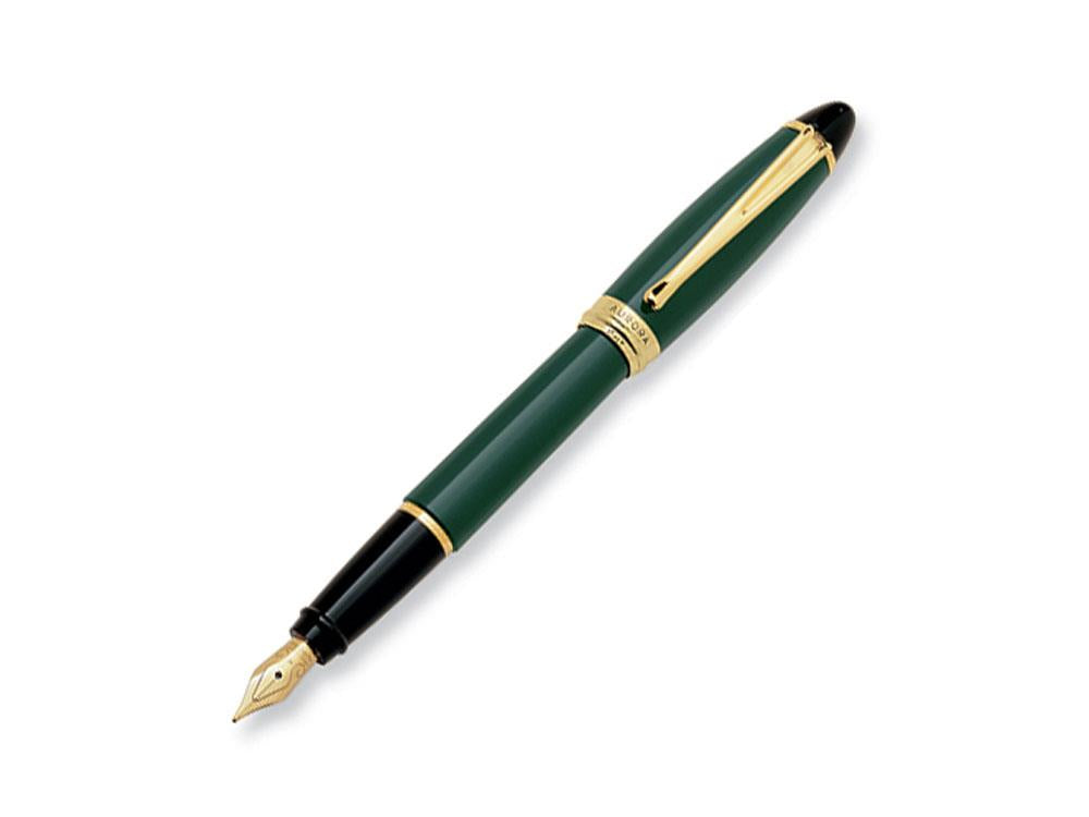 Pluma Estilográfica Aurora Ipsilon, Resina, Adornos en oro, b11v