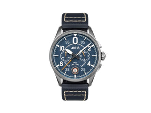 Reloj de Cuarzo AVI-8 Spitfire Lock Chronograph Channel Blue, 42 mm, AV-4089-04