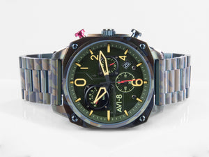 Reloj de Cuarzo AVI-8 Hawker Hunter Retrograde Ground Camo, Verde, AV-4052-22