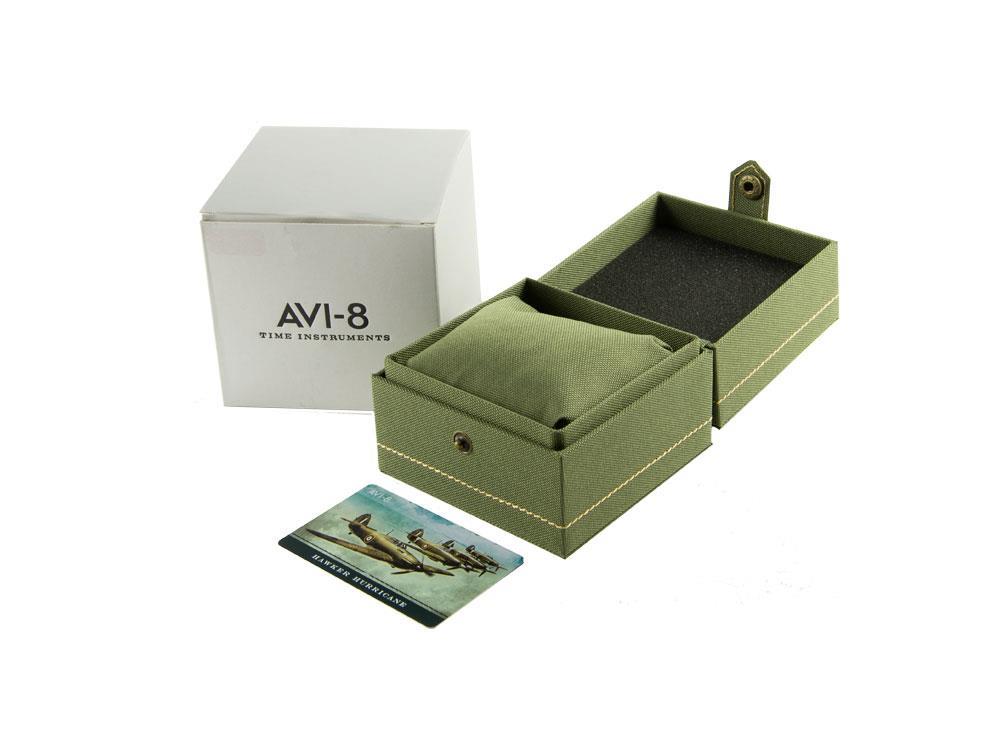 Reloj de Cuarzo AVI-8 Hawker Harrier II Matador, Azul, 45 mm, AV-4065-04