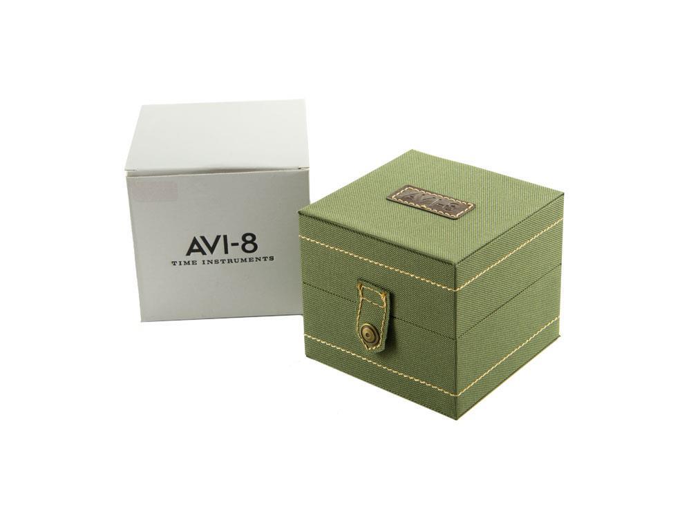 Reloj de Cuarzo AVI-8 Hawker Harrier II Matador, Azul, 45 mm, AV-4065-04