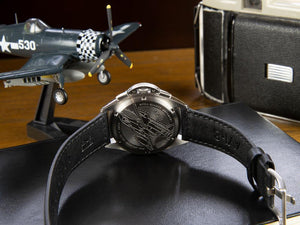 Reloj de Cuarzo AVI-8 P-51 Mustang Blakeslee Chronograph, Blanco, AV-4077-01