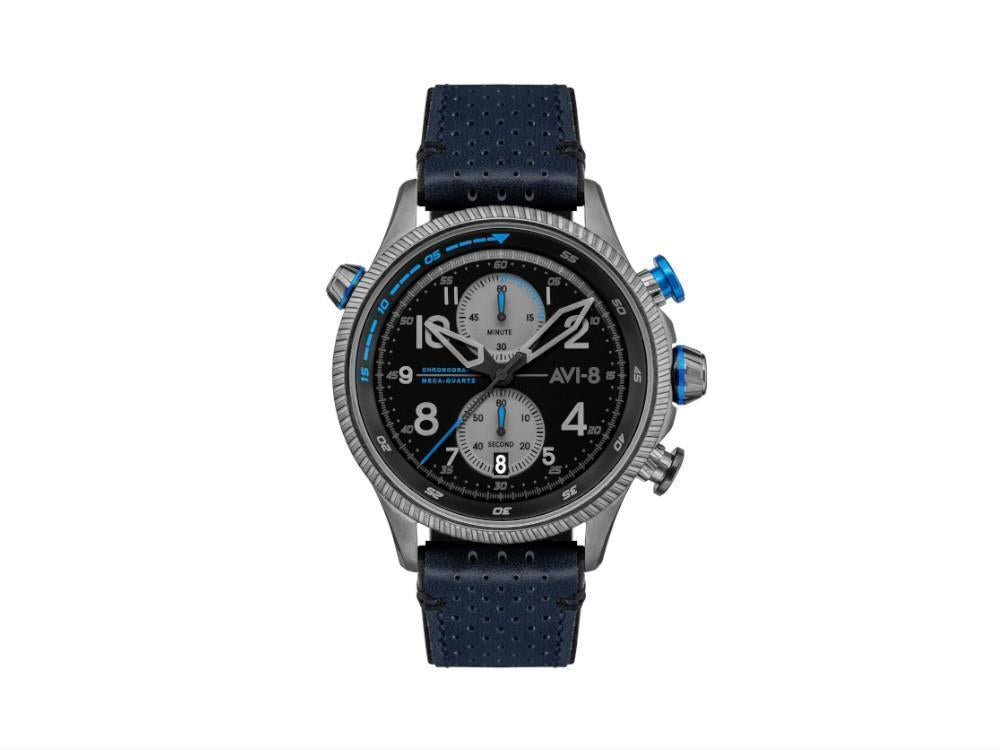 Reloj de Cuarzo AVI-8 Hawker Hunter Duke Chronograph Colerne, Gris, AV-4080-02