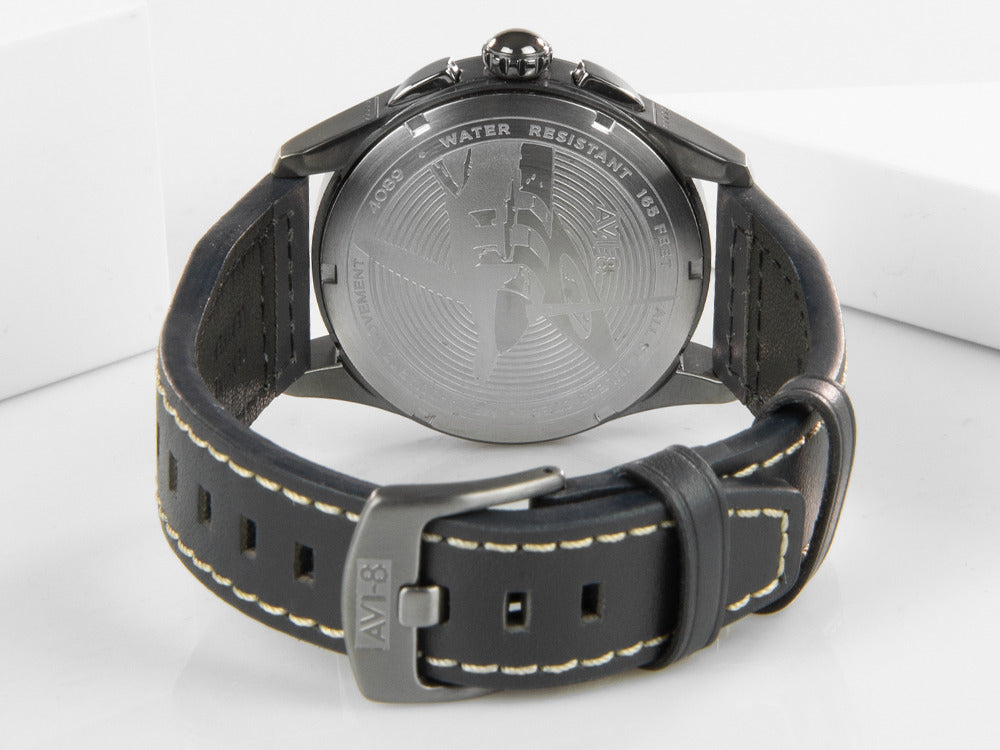 Reloj de Cuarzo AVI-8 Spitfire Lock Chronograph Channel Blue, 42 mm, AV-4089-04