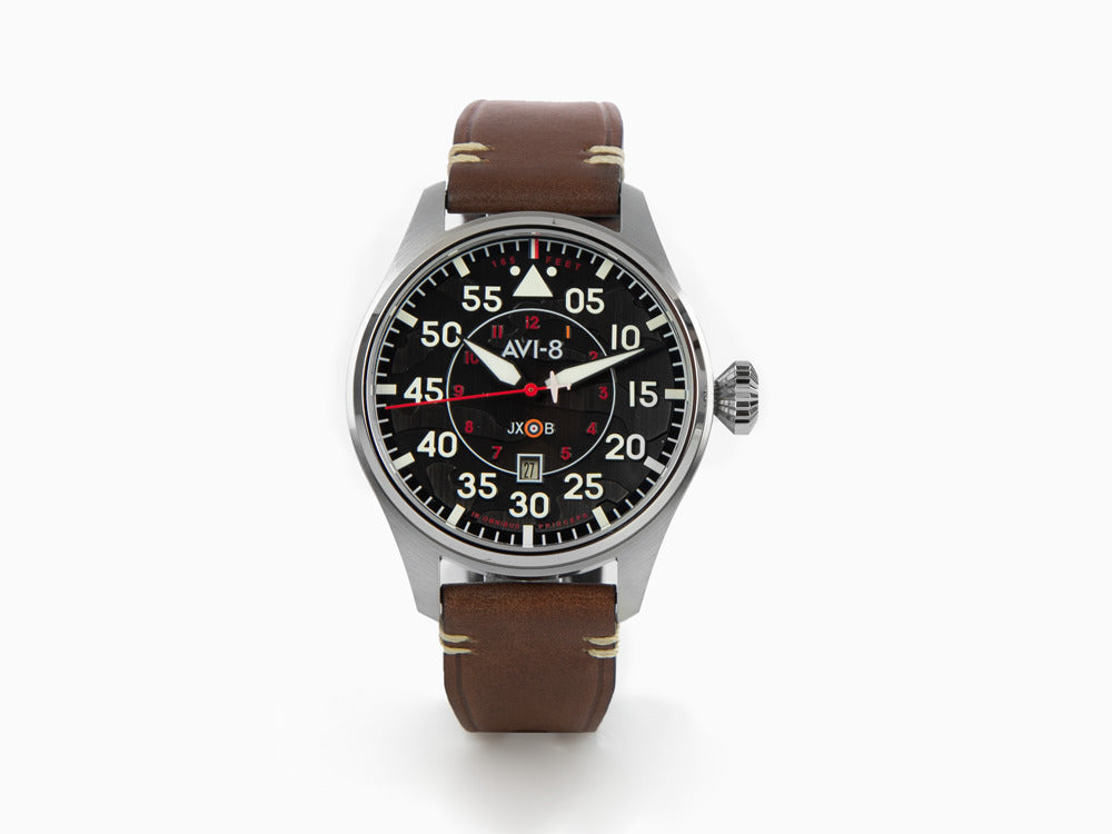 Reloj Automático AVI-8 Hawker Hurricane Clowes Wittering, Negro, AV-4097-01