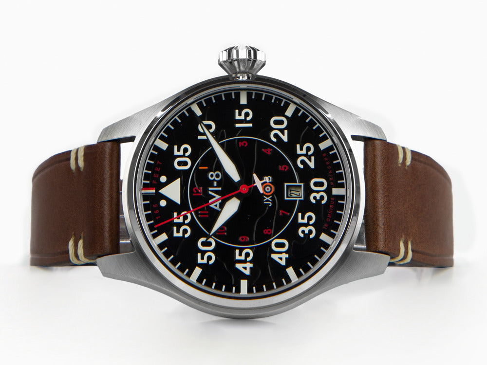 Reloj Automático AVI-8 Hawker Hurricane Clowes Wittering, Negro, AV-4097-01