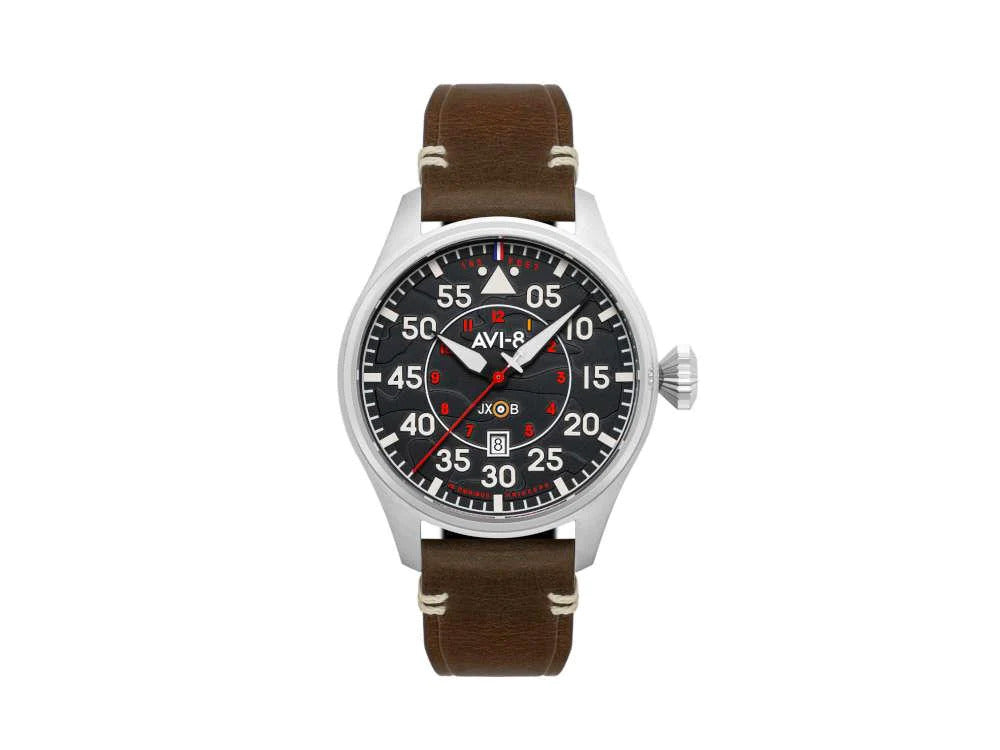 Reloj Automático AVI-8 Hawker Hurricane Clowes Wittering, Negro, AV-4097-01