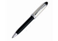 Bolígrafo Aurora Ipsilon, Resina, Adornos cromados, Negro, B34CQN