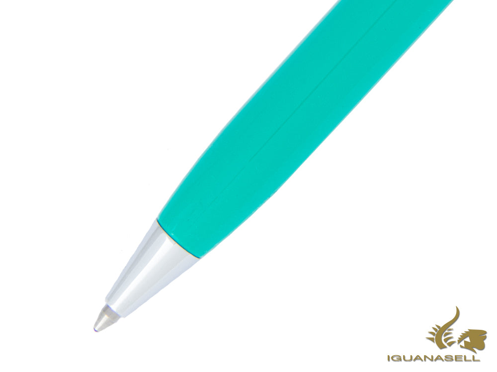 Bolígrafo Aurora Ipsilon Verano, Resina, Adornos Cromados, Verde, B31-CVS