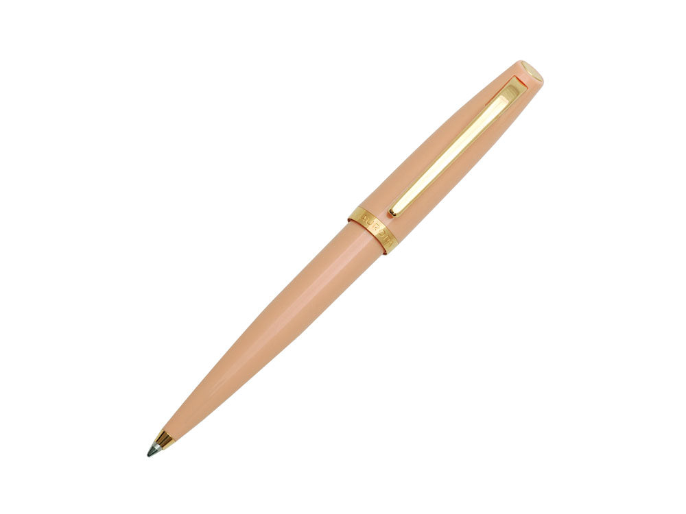 Bolígrafo Aurora Style, Resina, Adornos en oro, Nude, E32-QR