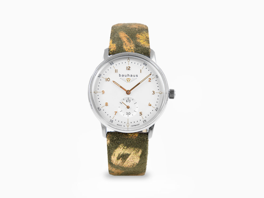 Reloj de Cuarzo Bauhaus, Blanco, 36 mm, 2037-1