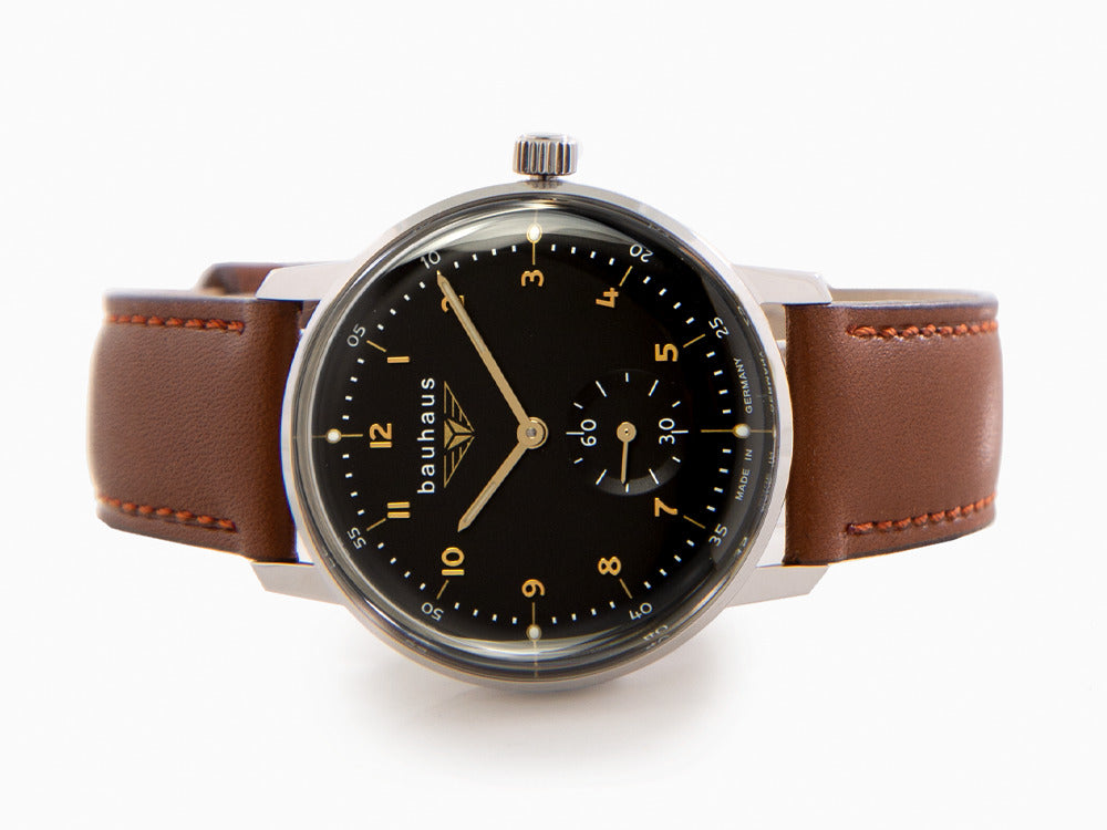 Reloj de Cuarzo Bauhaus, Negro, 36 mm, 2037-2