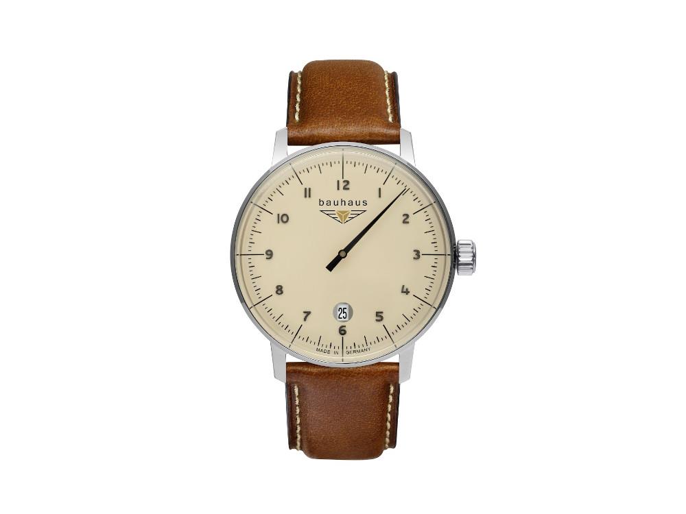 Reloj de Cuarzo Bauhaus , Beige, 40 mm, 2042-5