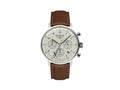 Reloj de Cuarzo Bauhaus Solar Chronograph, Beige, 41 mm, Día, 2086-5