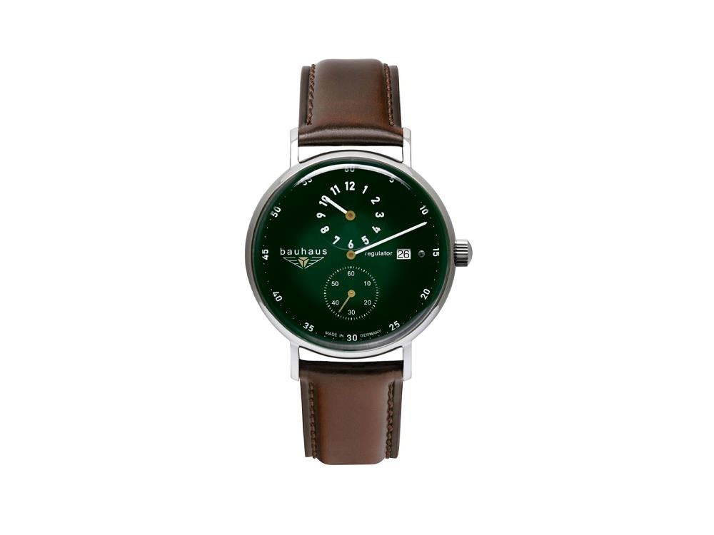 Reloj Automático Bauhaus, Verde, 41 mm, Día, 2126-4