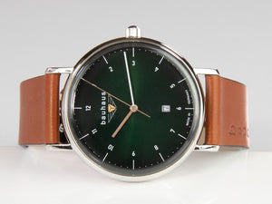 Reloj de Cuarzo Bauhaus, Verde, 41 mm, Día, 2140-4