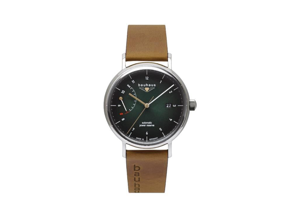 Reloj Automático Bauhaus, Verde, 41 mm, Día, 2160-4