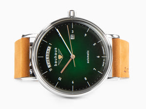Reloj Automático Bauhaus, Verde, 41 mm, Día y fecha, 2162-4