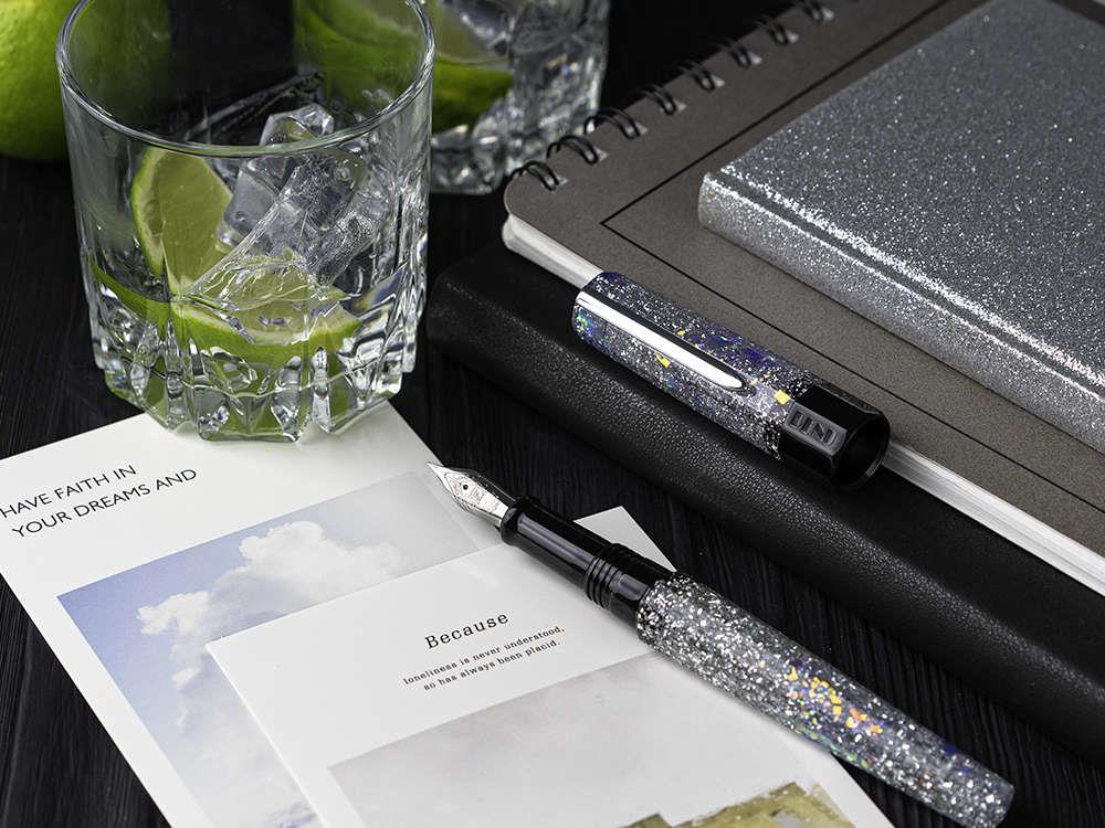 Pluma Estilográfica Benu Euphoria Vodka On The Rocks, Plata, 05.2.10.5.0