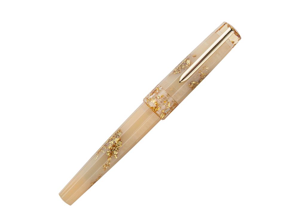 Estilográfica Benu Euphoria Golden Beach, Resina, Ambar, 05.2.147.6.0