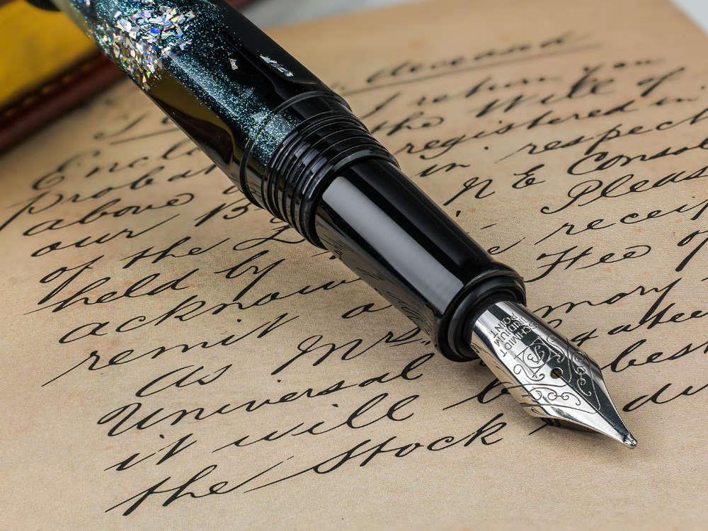 Pluma Estilográfica Benu Talisman Edelweiss, Turquesa, 19.2.06.5.0