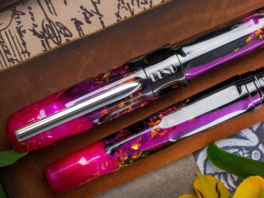 Pluma Estilográfica Benu Talisman Lily of the Incas, Rosa, 19.2.23.5.0